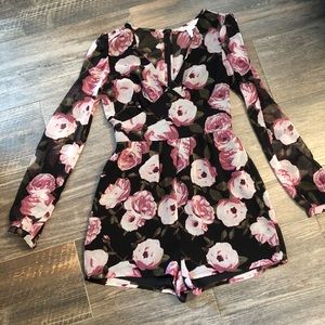 Floral Romper